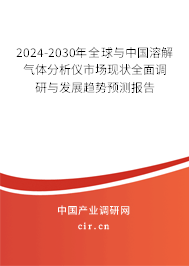 2024-2030年全球與中國溶解氣體分析儀市場現狀全面調研與發展趨勢預測報告