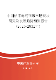 中國涂漆電纜鋼帶市場現狀研究及發展趨勢預測報告（2025-2031年）