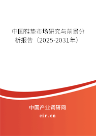 中國鞋墊市場研究與前景分析報告（2025-2031年）