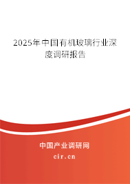 2025年中國有機(jī)玻璃行業(yè)深度調(diào)研報(bào)告