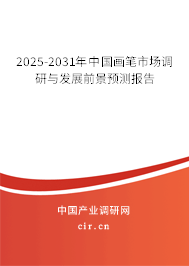 2025-2031年中國畫筆市場調研與發展前景預測報告
