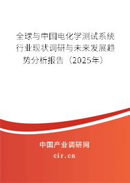 全球與中國電化學測試系統行業現狀調研與未來發展趨勢分析報告（2025年）
