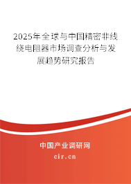 2025年全球與中國精密非線繞電阻器市場調查分析與發展趨勢研究報告