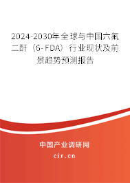2024-2030年全球與中國六氟二酐（6-FDA）行業(yè)現(xiàn)狀及前景趨勢預(yù)測報(bào)告