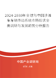 2024-2030年全球與中國沙灘車車輛傳動系統市場現狀全面調研與發展趨勢分析報告
