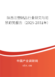 陜西注塑制品行業(yè)研究與前景趨勢報(bào)告（2025-2031年）