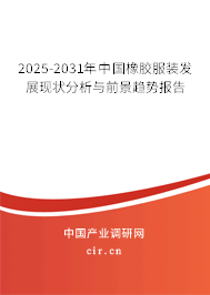 2025-2031年中國橡膠服裝發展現狀分析與前景趨勢報告