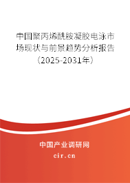 中國聚丙烯酰胺凝膠電泳市場現狀與前景趨勢分析報告（2025-2031年）