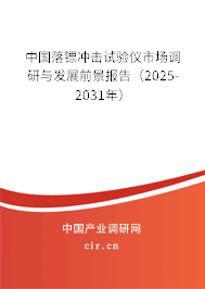 中國落鏢沖擊試驗儀市場調研與發展前景報告（2025-2031年）