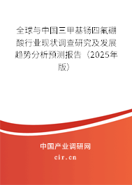 全球與中國三甲基钖四氟硼酸行業現狀調查研究及發展趨勢分析預測報告（2025年版）
