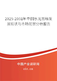 2025-2031年中國水光唇釉發展現狀與市場前景分析報告