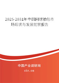 2025-2031年中國網(wǎng)球拍包市場現(xiàn)狀與發(fā)展前景報告