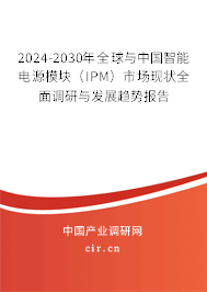 2024-2030年全球與中國智能電源模塊（IPM）市場現狀全面調研與發展趨勢報告