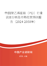 中國聚乙烯亞胺（PEI）行業調查分析及市場前景預測報告（2024-2030年）