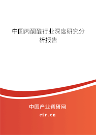 中國(guó)丙酮醛行業(yè)深度研究分析報(bào)告