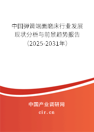 中國彈簧端面磨床行業發展現狀分析與前景趨勢報告（2025-2031年）