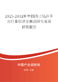 2025-2031年中國海上鉆井平臺行業現狀全面調研與發展趨勢報告