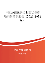中國爐攝像頭行業現狀與市場前景預測報告（2025-2031年）