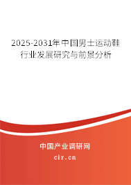 2025-2031年中國男士運動鞋行業發展研究與前景分析