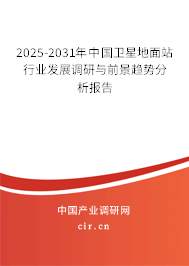 2025-2031年中國衛星地面站行業發展調研與前景趨勢分析報告