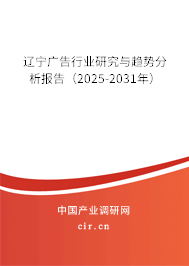 遼寧廣告行業(yè)研究與趨勢分析報(bào)告（2025-2031年）