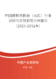 中國(guó)模數(shù)轉(zhuǎn)換器（ADC）行業(yè)調(diào)研與前景趨勢(shì)分析報(bào)告（2025-2031年）