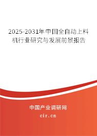 2025-2031年中國全自動上料機行業研究與發展前景報告