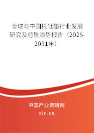 全球與中國托吡酯行業發展研究及前景趨勢報告（2025-2031年）