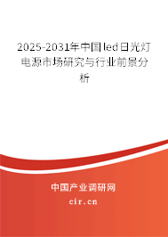 2025-2031年中國led日光燈電源市場研究與行業前景分析