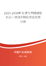 2025-2030年全球與中國儲能升壓一體機市場現狀及前景分析