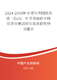 2024-2030年全球與中國氮化鎵（GaN）半導體器件市場現狀全面調研與發展趨勢預測報告