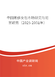 中國(guó)奢侈女包市場(chǎng)研究與前景趨勢(shì)（2025-2031年）
