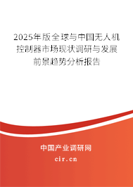 2025年版全球與中國無人機控制器市場現狀調研與發展前景趨勢分析報告