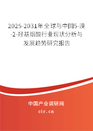 2025-2031年全球與中國5-溴-2-羥基煙酸行業現狀分析與發展趨勢研究報告