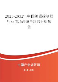 2025-2031年中國編輯控制器行業市場調研與趨勢分析報告