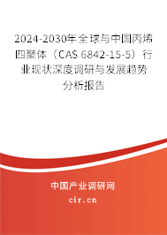 2024-2030年全球與中國丙烯四聚體（CAS 6842-15-5）行業現狀深度調研與發展趨勢分析報告