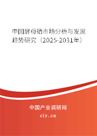 中國酵母硒市場分析與發展趨勢研究（2025-2031年）