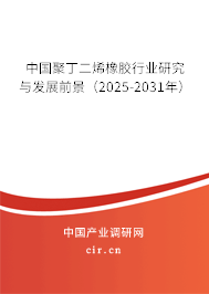 中國聚丁二烯橡膠行業研究與發展前景（2025-2031年）