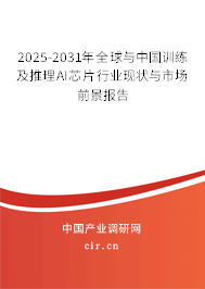 2025-2031年全球與中國訓練及推理AI芯片行業現狀與市場前景報告