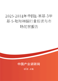 2025-2031年中國1-苯基-3甲基-5-吡唑啉酮行業現狀與市場前景報告