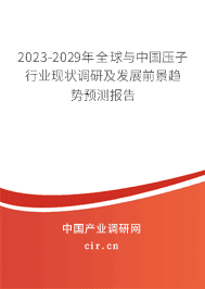 2023-2029年全球與中國壓子行業現狀調研及發展前景趨勢預測報告