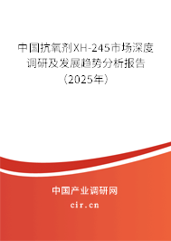 中國抗氧劑XH-245市場深度調(diào)研及發(fā)展趨勢分析報(bào)告（2025年）