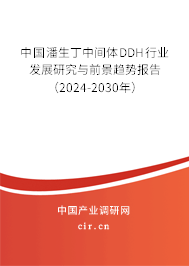 中國潘生丁中間體DDH行業發展研究與前景趨勢報告（2024-2030年）
