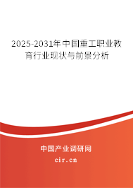 2025-2031年中國重工職業(yè)教育行業(yè)現(xiàn)狀與前景分析