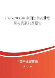 2025-2031年中國法蘭行業現狀與發展前景報告
