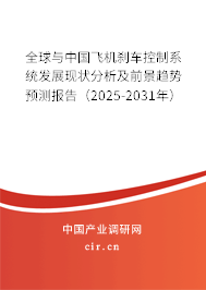 全球與中國飛機剎車控制系統(tǒng)發(fā)展現(xiàn)狀分析及前景趨勢預(yù)測報告（2025-2031年）