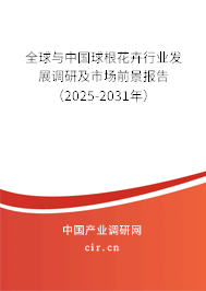 全球與中國球根花卉行業發展調研及市場前景報告（2025-2031年）