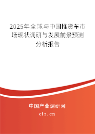 2025年全球與中國推貨車市場現狀調研與發展前景預測分析報告
