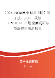 2024-2030年全球與中國2-膦丁烷-1,2,4-三羧酸（PBTCA）市場全面調研與發展趨勢預測報告