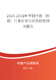 2025-2031年中國卡箍（抱箍）行業現狀與前景趨勢預測報告